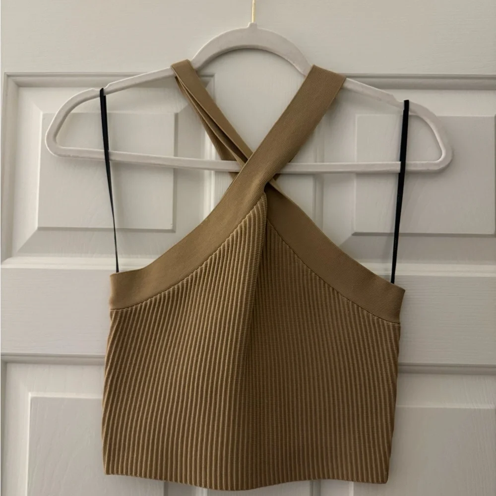 Forever 21 Halter Ribbed Tank - Picture 1 of 3